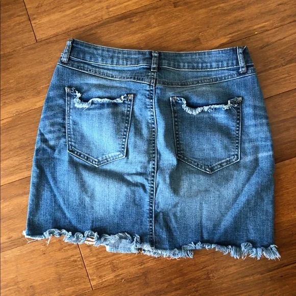 REWASH Denim MiniSkirt size 7 / 28 - Picture 2 of 4